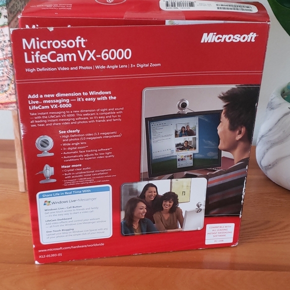Microsoft window live messenger lifecam vx 600 - Picture 5 of 13